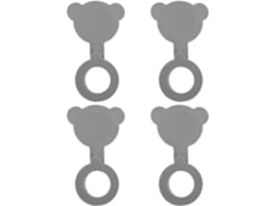 Tampa De Silicone Para Banheira Infantil, Kit De 4 Peças, Com Vedação Automática, Para Banheiras De Crianças. Acessório