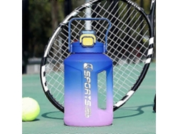 Botella De Agua Deportiva Portátil De Gran Capacidad De 2l, Ideal Para Deportes, Condicionamiento Físico, Viajes, Academia, Agua Potable. Rosewell