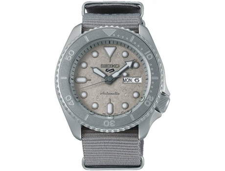 Reloj SEIKO Hombre (Textil - Gris)
