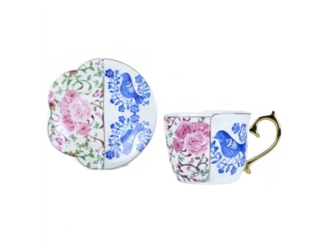 Taza XGF pintada a mano (Azul)