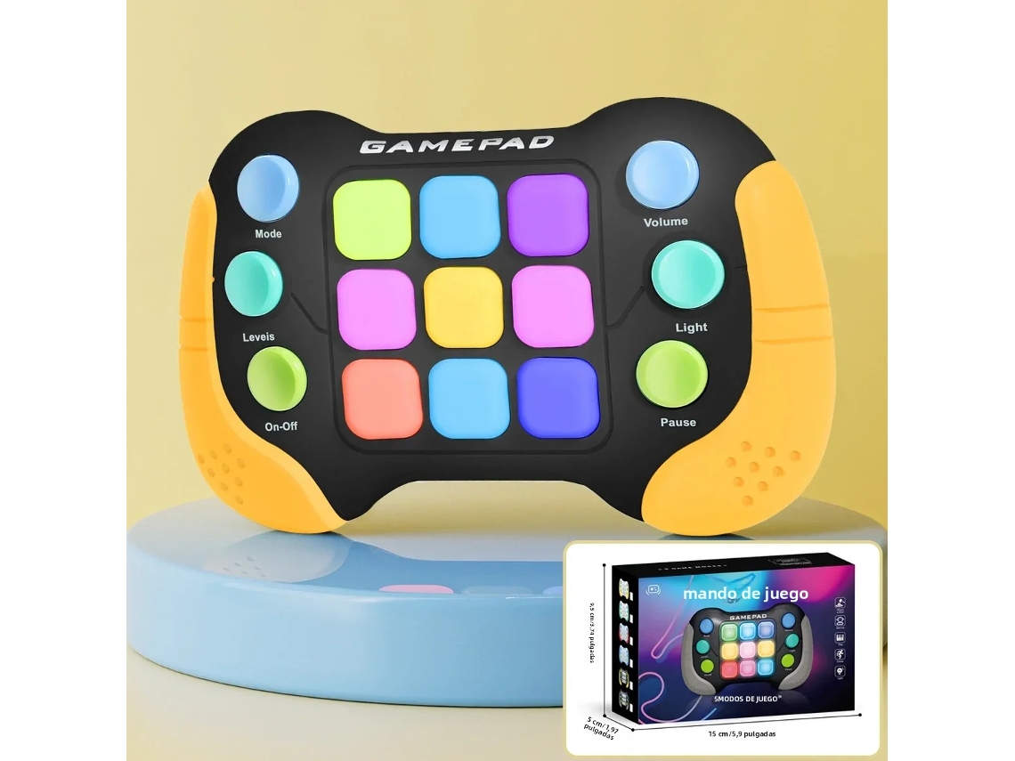 Máquina de juego electrónica emergente de ritmo rápido, un juguete interactivo para niños y adultos que alivia el estrés. Mdug