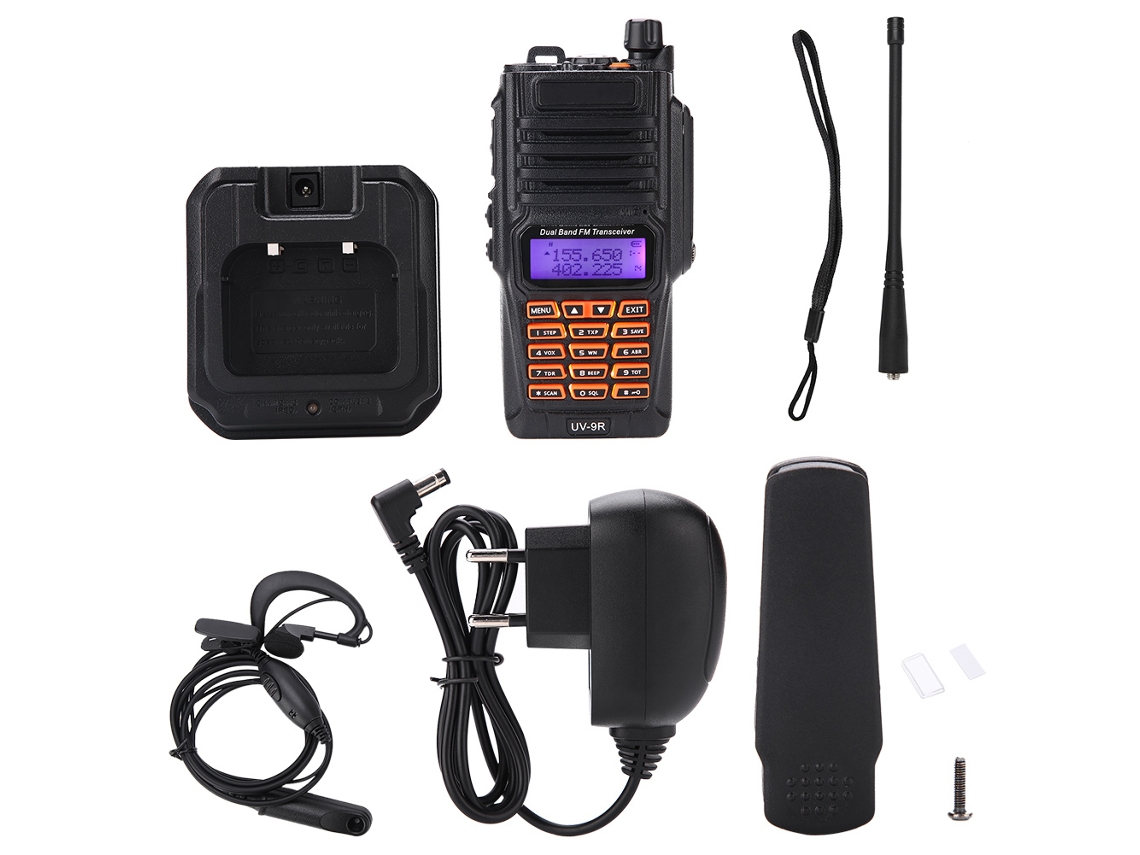 Radio bidireccional portátil de doble banda UHF/VHF inteligente