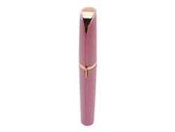 Máquina Depiladora De Pelo Corporal Y Facial En Forma De Lápiz Labial Para Mujeres (rosado, Batería)