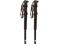 Bastones de Caminata JOLUVI Overgrip (Negro - 65-135 cm)
