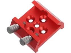Placa De Riel De Aleación De Aluminio Para Telescopio Con Rosca De 1/4".