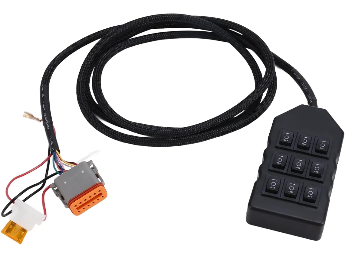 Controlador De Válvula Solenoide De 9 Botones Y 8 Esquinas Para Smv-02 Aa-vu8