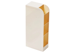 Portalápices De Plástico Angular De Gran Capacidad, Organizador De Escritorio Multifuncional Para Artículos De Papelería Y Cosméticos.