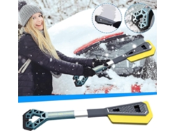 Omni-pala De Nieve Para Coche, Herramienta De Deshielo Y Limpieza De Nieve, Escobilla Y Rasqueta Para Invierno, Resistente Y Duradera Azul