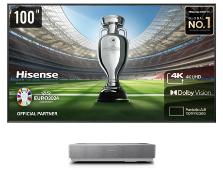 TV HISENSE 120L5HA (Láser - 120'' - 305 cm - 4K Ultra HD - Smart TV)