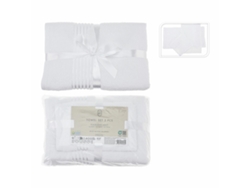 Juego de Toallas Essentials Blanco (3 Piezas)
