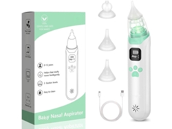Aspirador nasal eléctrico para bebés, utilizado para eliminar la mucosidad y la congestión nasal. Estilo 4