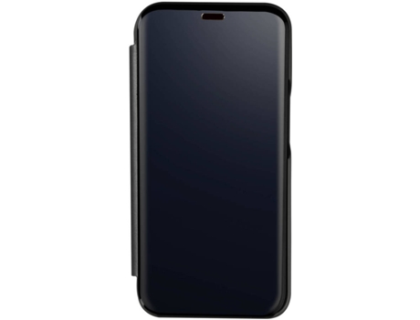 Funda Apple iPhone 13 Mini AVIZAR Espejado con Soporte (Negro)