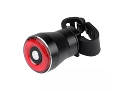 Luz Trasera Bicicleta Inducción Usb Recargable Ipx6 4modos Auto On/off Negra Yizhood