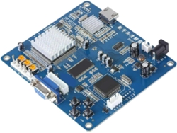 Tarjeta Convertidora De Vídeo Con Salida Hd Vga/rgb/cga/yuv A Compatible