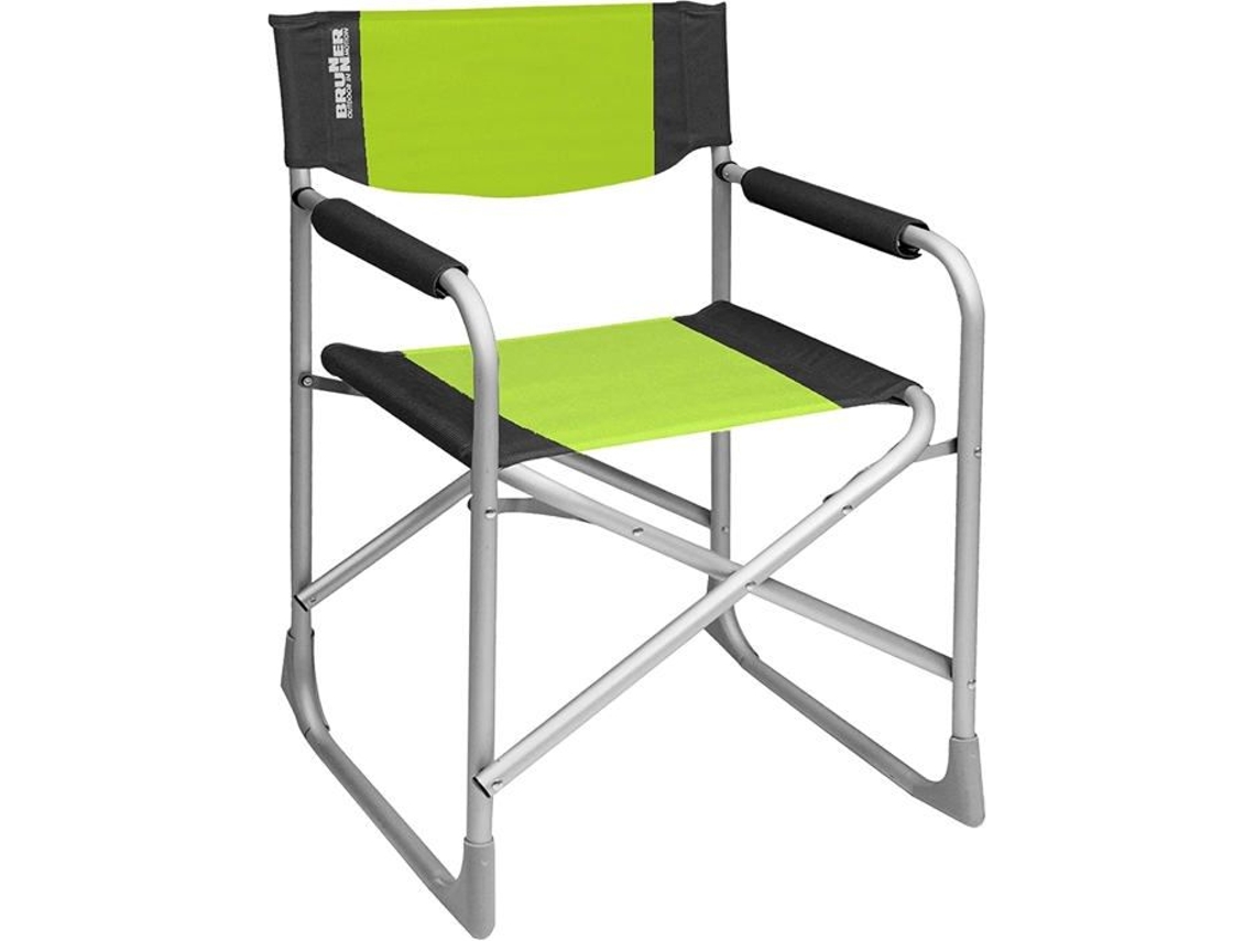 0404184n.c70 Silla Capitán Verde/negra Para Director De Cine Brunner