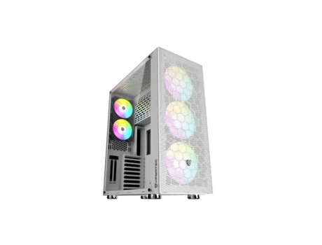 Caja PC Gaming NFORTEC Aqueronte Blanco ARGB