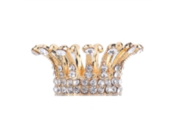 Juego De Soportes Para Pinceles De Uñas Con Diseño De Corona Para Manicura Y Almacenamiento.