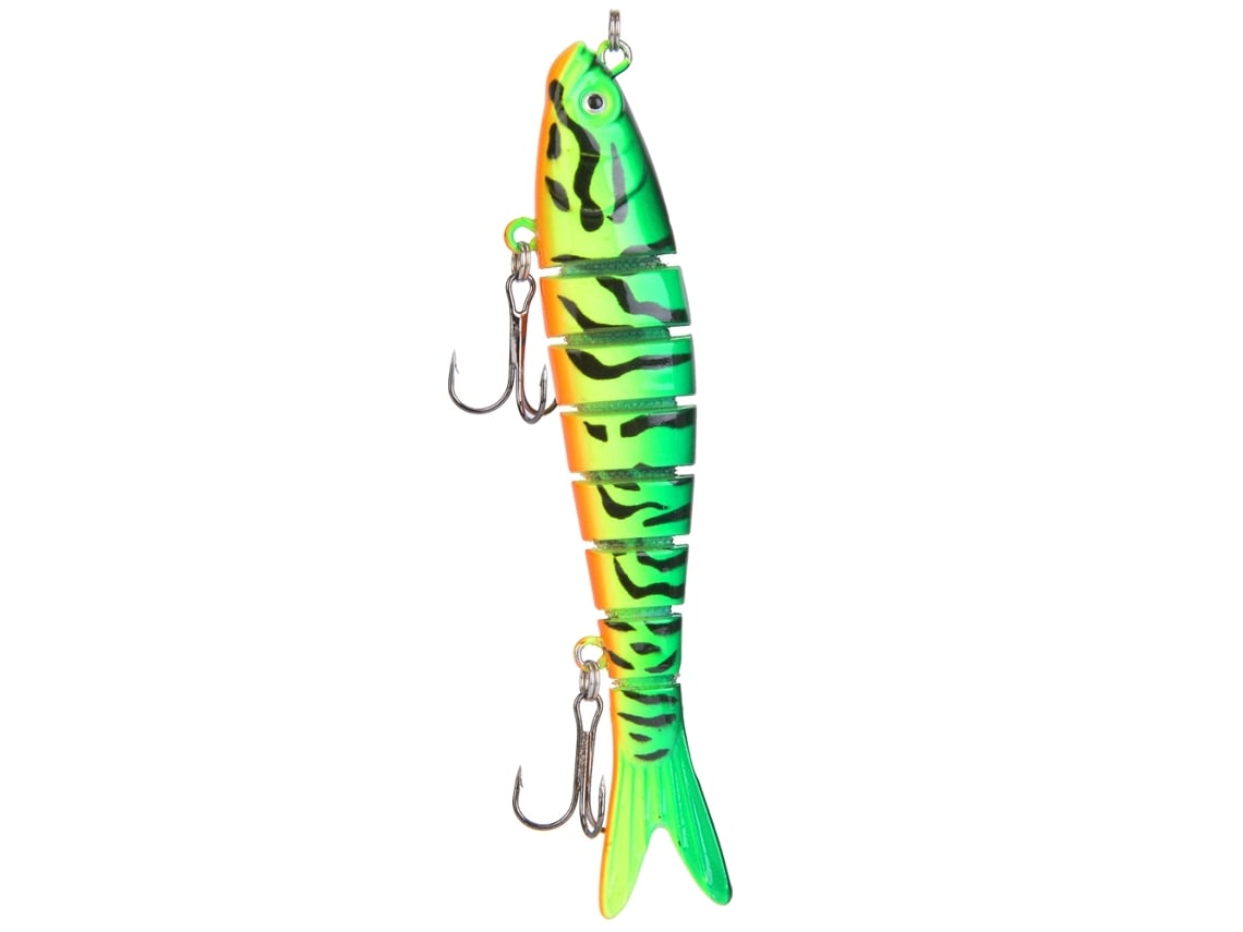 2026rebe-señuelo Artificial De Pesca 10cm Secciones Multiples Sinkers Con Anzuelo 4 Para Mar