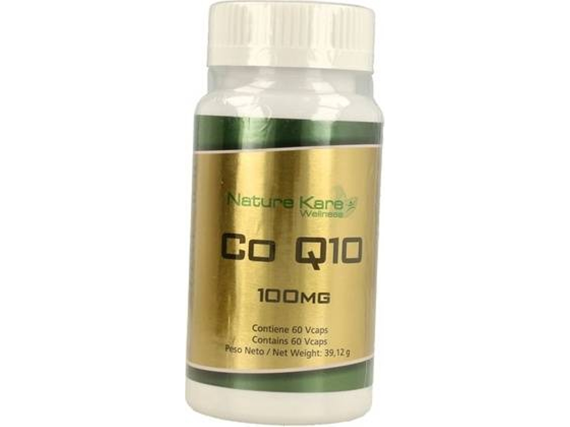 Complemento Alimentar NATURE KARE WELLNESS Coenzima Q (60 cápsulas de 100mg)
