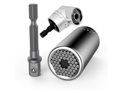 2026-llave Universal 7-19mm Con Adaptador De Destornillador 105° Herramientas Multifuncionales