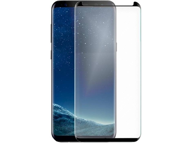 Protector de Cristal Templado Samsung Galaxy S8 Curvo Negro
