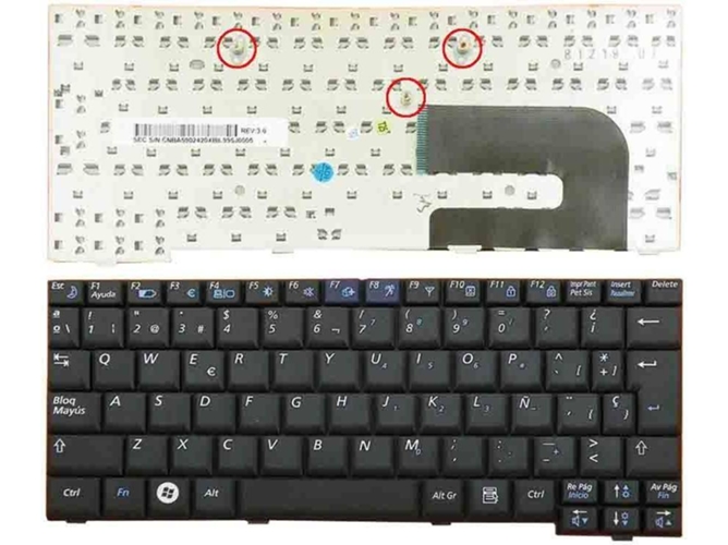 Teclado para Portátil Samsung Nc10 Cnba5902420Xbil995J