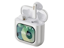 Auriculares Sem Fio Touch Screen Toque Inteligente Yizhood Tecido Bluetooth Blanco