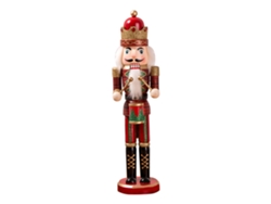Adorno de soldado de cáscara de nogal de 38 cm para Navidad