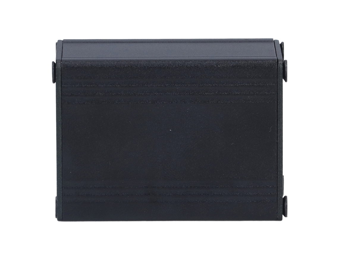 Caja Eléctrica De Aluminio Impermeable Para Cuadro Eléctrico De Bricolaje, Color Negro.