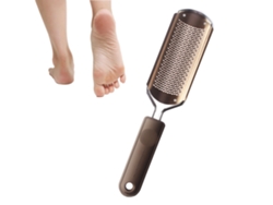 Lima eléctrica para pies Inn Pedicure, 1200 mAh, 3 W, 2 niveles de potencia, 3 cabezales de pulido, 16,5 x 6,5 x 3,5 cm, cuerpo completo, impermeable, color blanco, Innovtec
