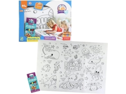 Kit de tapete para colorear Gokoco para que los niños pinten