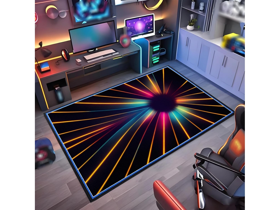Tapete Protetor Cadeira Antiderrapante 70 X 100 Cm Piso Chão Escritório, Gamer, Pisos