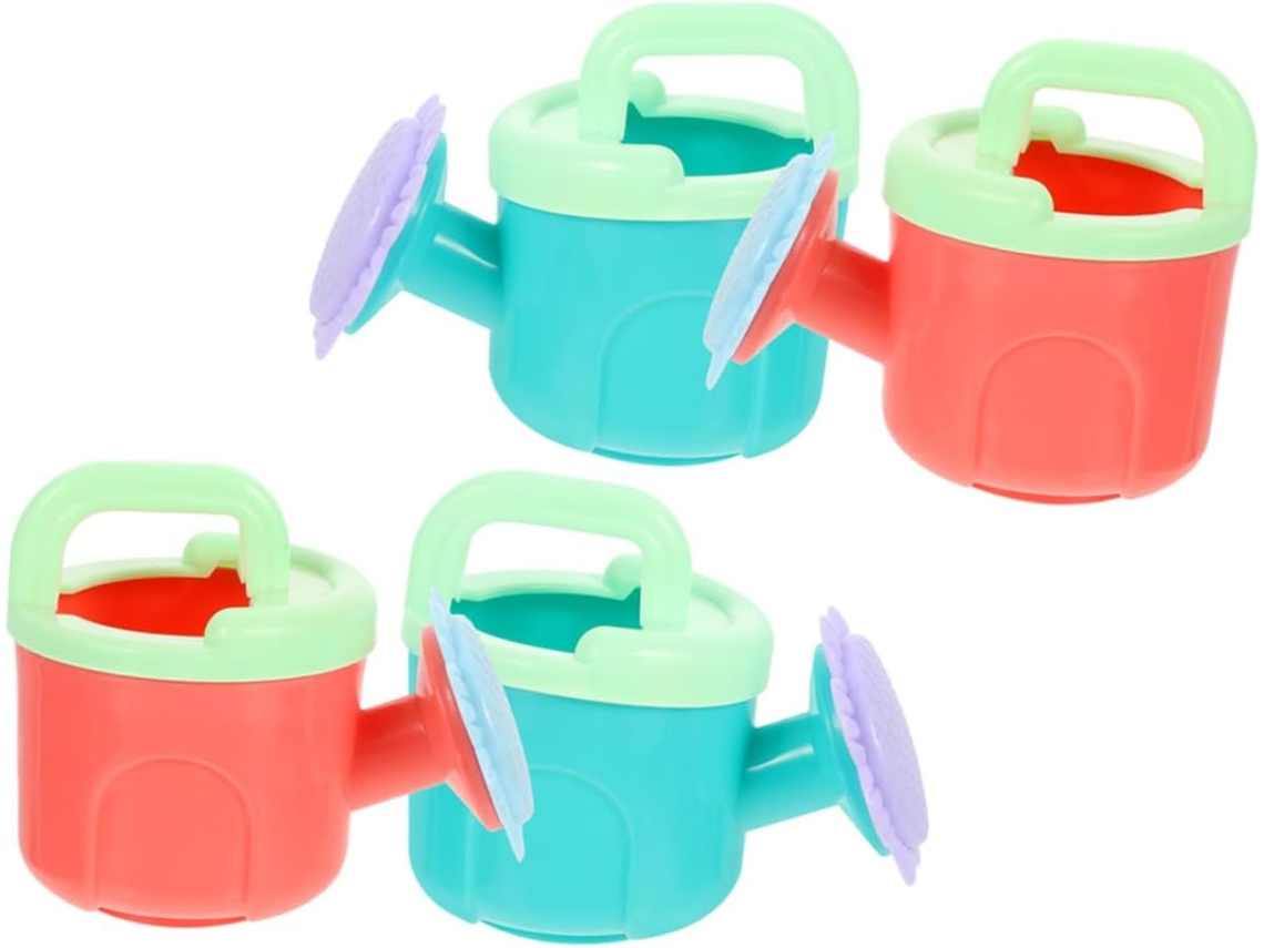 Juego De 4 Regaderas Portátiles Para Niños Y Niñas, Juguetes De Baño,...