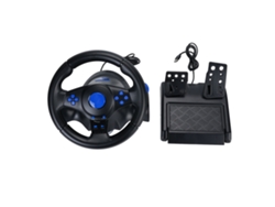 Volante Simulado Con Rotación De 180°, Pedales Lineales, Volante De Carreras Con Pedales, Palancas, Usb, Retroalimentación De Vibración Universal, Volante De Juego Para Pc, Switch, 360, Ps3