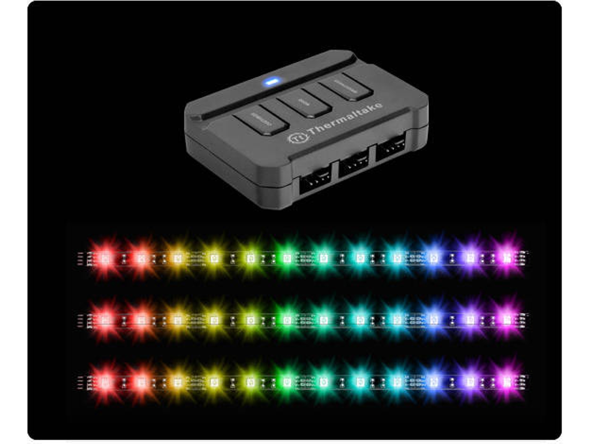 Luces Decorativas TT THERMALTAKE Lumi Color 256C 30 cm