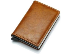 Cartera GOEIK Inteligente - 6 Tarjetas (Castaño)
