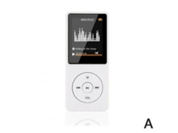 Reproductor Mp3 Bluetooth Portátil Mp4 Radio Fm Externo Ultrafino Bolígrafo Grabador Blanco Veanxin