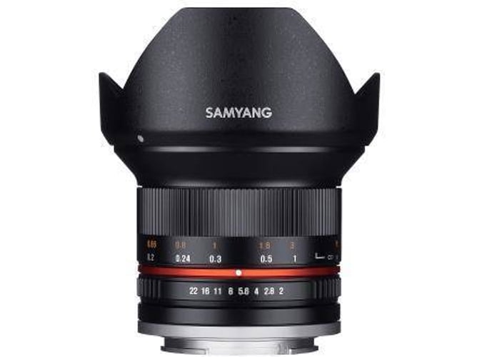 Objetivo SAMYANG 12mm F2.0 Ncs Cs M (Negro - Encaje: Canon EF-M - Apertura: f/2 - f/22)