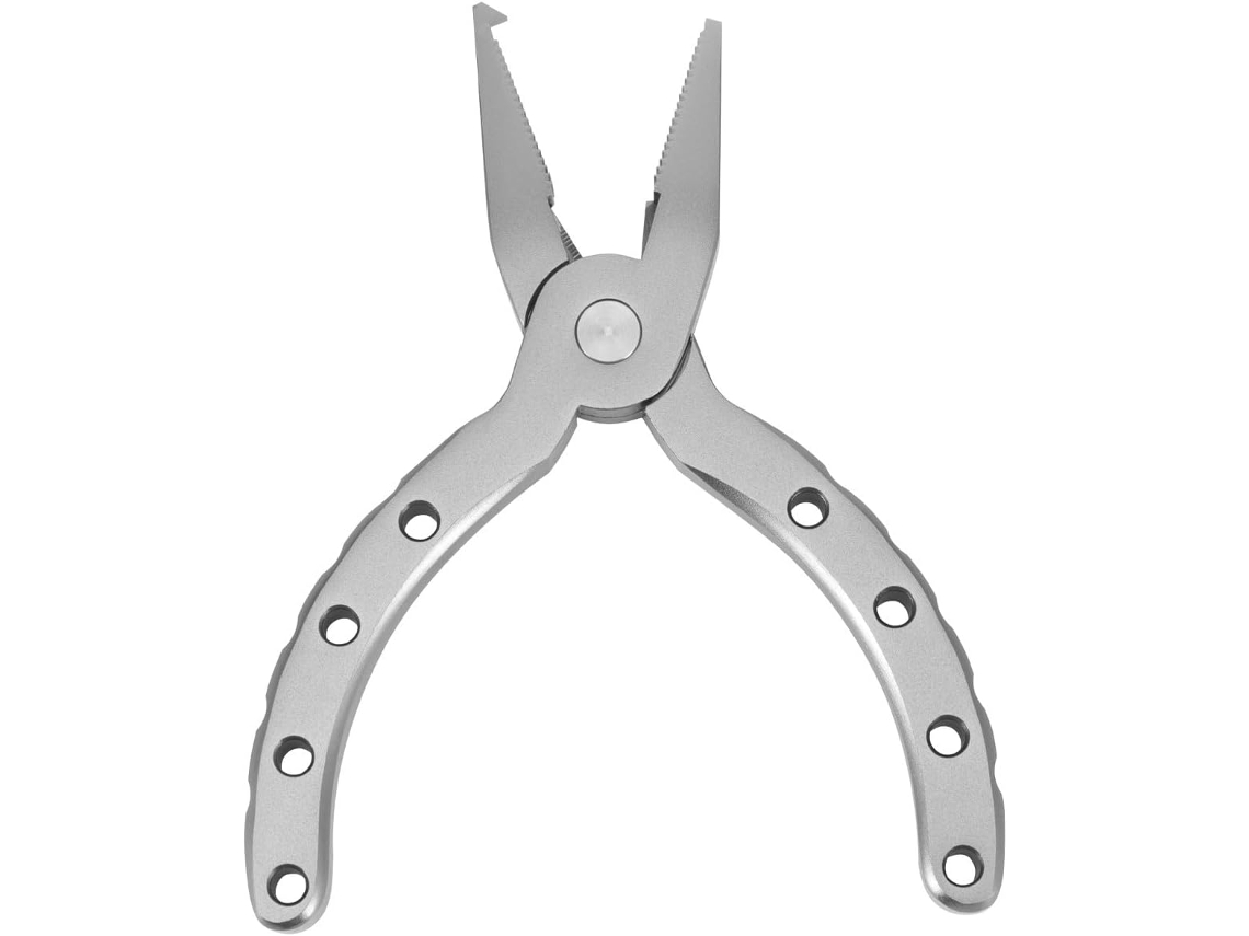 Alicates De Pesca Multifuncionales De Aluminio Anodizado, Mini Portátiles, Con Cortador De Anillas.