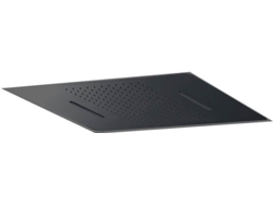 Rociador rectangular 3 vías con premarco negro mat IMEX RDG590-P/NG