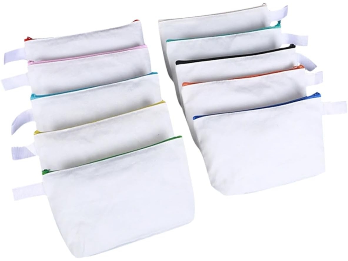 Besportble Topbathy De Lona Con Cremallera Y Viaje Para Cosméticos Maquillaje Diy Neceser Portátil