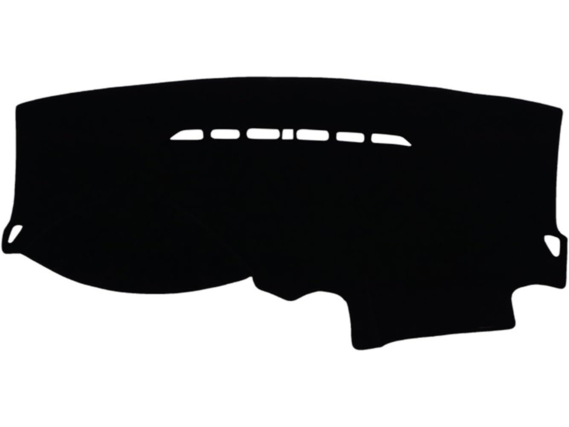 Protector De Salpicadero Ante Para Ford Focus 2005-2011 (negro/rojo)