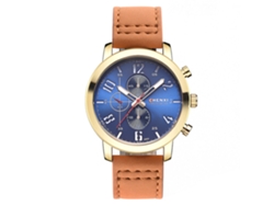 Reloj Hombre De Acero Inoxidable Resistente Al Agua Cuarzo Moderno De Moda
