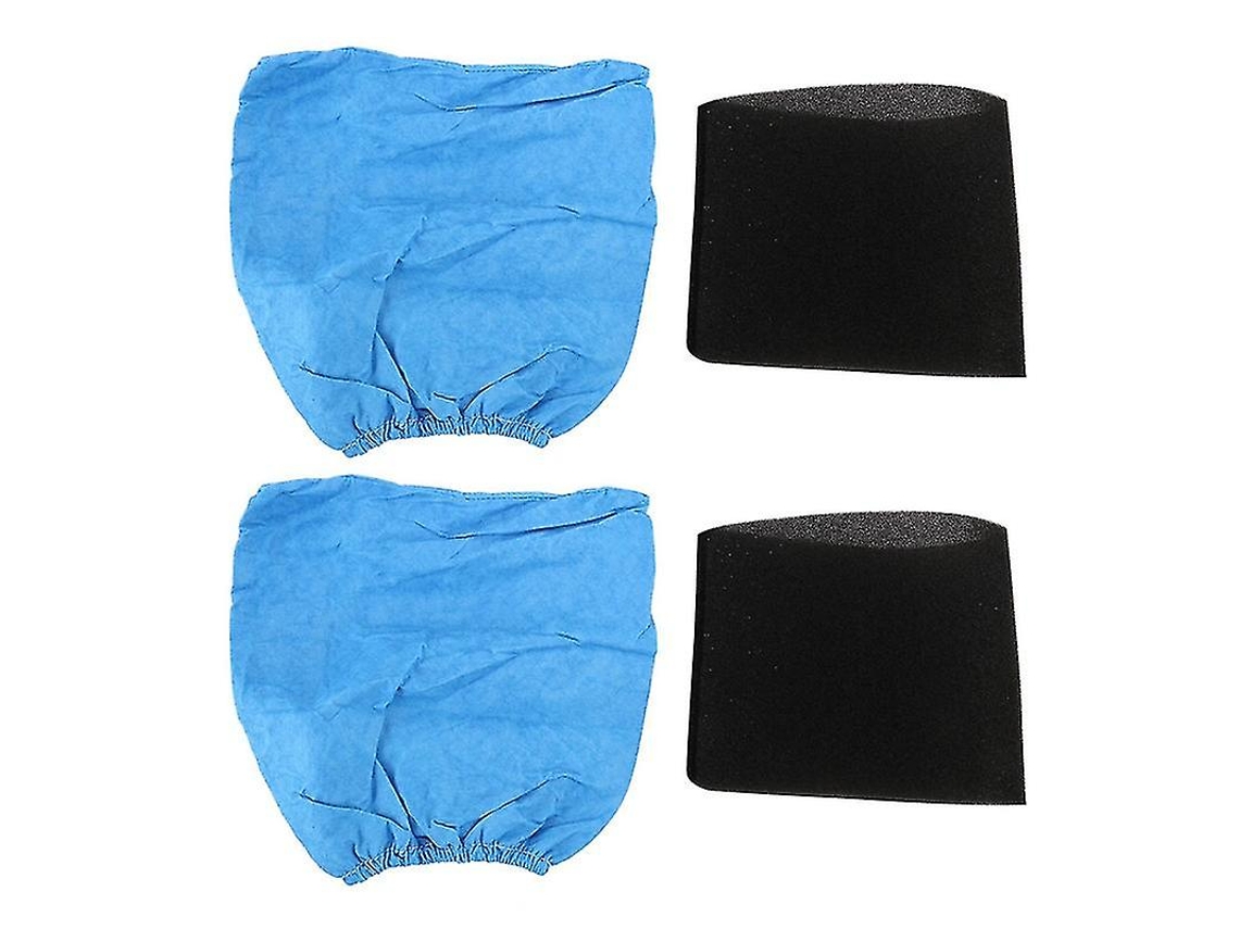 Filtros de bolsa de espuma para aspiradoras Karcher Mv1 WD1 WD2 (4 unidades)