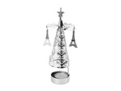 Portavelas giratorio para árbol de Navidad - Decoración giratoria