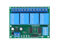 Módulo De Relé De 4 Canales, Placa De Control, Interruptor De 12 V Cc, Accesorio Electrónico