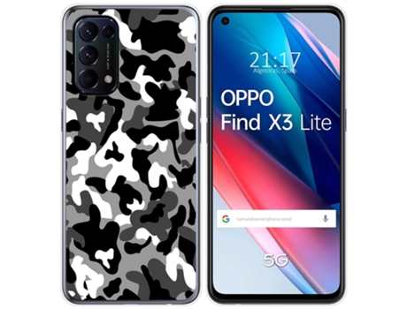 Carcasa Oppo Find X3 Lite TUMUNDOSMARTPHONE Dibujos Multicolor