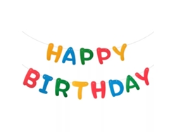 Banner de cumpleaños, suministros para fiestas