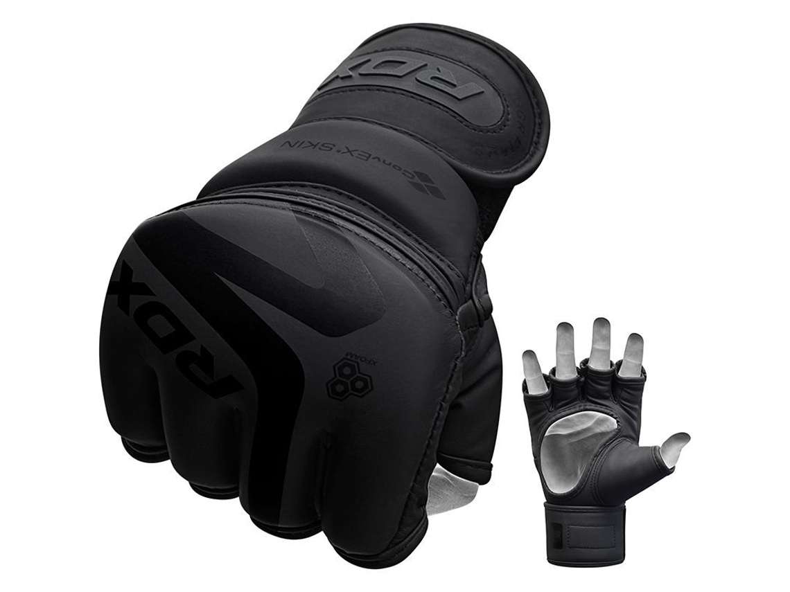 Guantes para MMA RDX (Unisex - Negro - L)