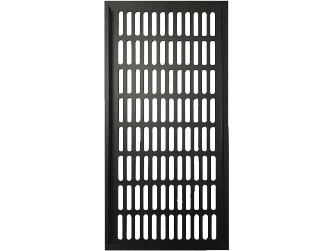 Rejillas De Ventilación, Rejilla Ventilación Rectangular Malla Transpirable En Aleación Aluminio, 200 Mm An...